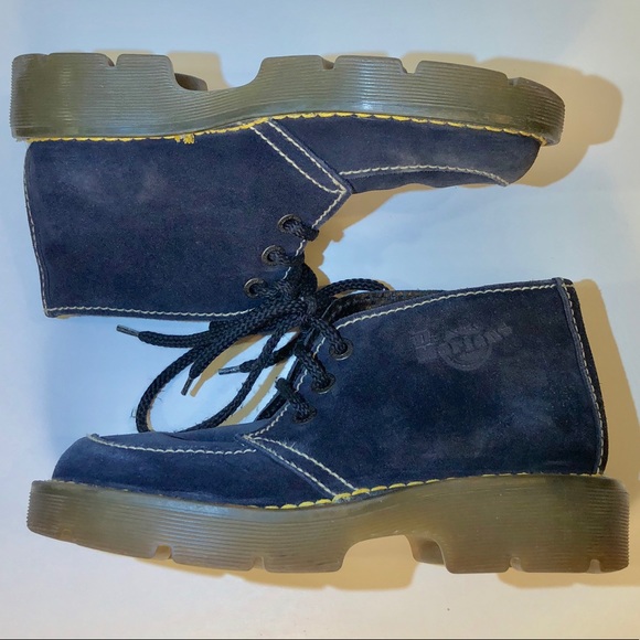 blue suede doc martens